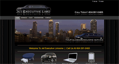 Desktop Screenshot of jetexecutivelimo.com